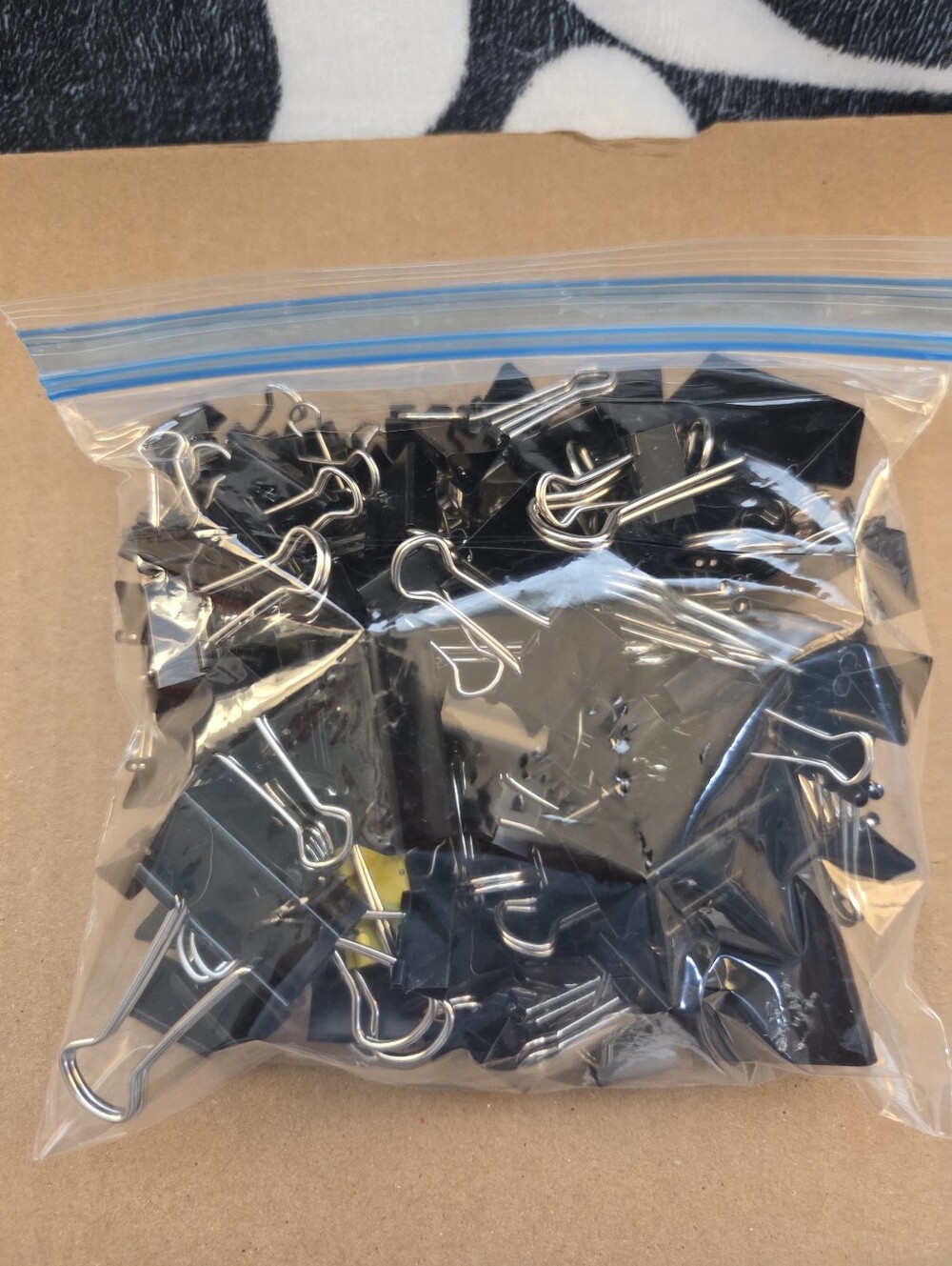 Bulk Black Binder Clips - Assorted Sizes